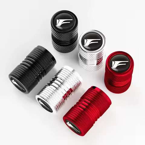 4Pcs/lot Car Tire Wheel Valve Caps Tyre Rim Stem Covers For Lexus FSPORT RX GS NX IS ES RX300 IS250 