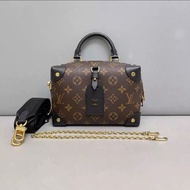LV Petite Malle Souple老花八角盒子包 附件 肩帶 鏈條