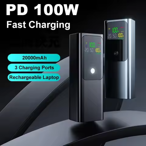 High-Capacity 100000mAh Powerbank 100W For Xiaomi External Battery Capacity Fast Charging Charger Po