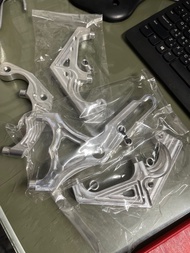 ขาปั้มรถไฟฟ้า Aj E2 Lion Q1 รถไฟฟ้า 81 8.1 อะไหล่รถไฟฟ้า ขาหน้าและหลังจานเดิม 180-180-200-220   สอบถ