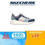 Skechers Online Exclusive Women BOBS Sport Sparrow 2.0 Retro Clean Casual Shoes - 117268-BLMT Memory Foam