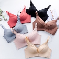 Seamless Push Up Bra 32AB-40C Without Rims Small Chest Bra Gather Adjustable Sexy Bra Plus Size Bra