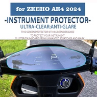 or ZEEHO AE4 ae4 2024 Motorcycle Accessories Cluster Scratch Protection Film Screen Protector Instru