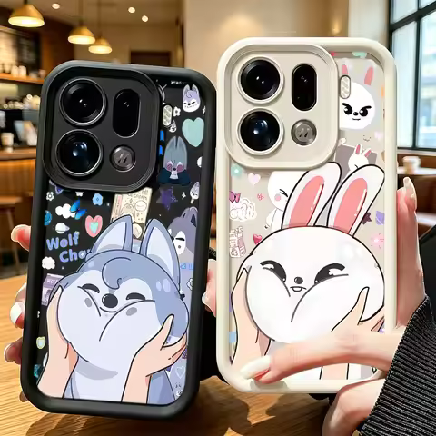 S-Strays K-Kids SKZOO Wolf Chan Case For OPPO Find X9 Pro X8S Reno 15 14F 13F 12 11 10 Pro A3 A4 A5X