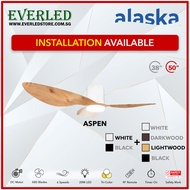 [Installation Available] ALASKA Aspen III 38"/50" DC Ceiling Fan (Dimmable) (with 20w Tri-Color LED and Remote)