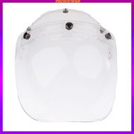 [Tachiuwa2] 3-Snap Bubble Wind Shield Visor for Bonanza Biltwell Motorcycle Helmets