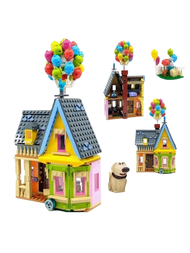 2025 ใหม่ Flying House ทัวร์ตัวเลข Moc Contrution Building Blocks อิฐของเล่นเด็กวันเกิดคริสต์มาสของข