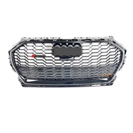 New RSQ5 honeycomb mesh grille front grill for AUDI Q5 upgrade RSQ5 grille 2021