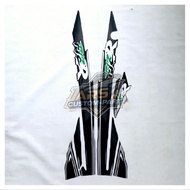Motorcycle Striping Stickers List F1ZR FIZR fis r fiz r f1 zr 1997 Non Clutch FULLSET Black standard