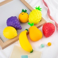 Squishy Ball Toys Anti Stress Anti Emotion Hand Grip Fruit And Vegetable Ball Squishy Squeeze