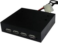 TIMELY 3.5" Internal 4-Port HUB Black 35U204B