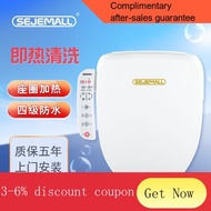 YQ44 Ximoore Smart Toilet Cover Light Smart Toilet Seat CoverU-Shape Electric Heating Toilet Seat Body cleaner Instant H