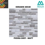 KERAMIK 40X40 PIEDRA - MATT