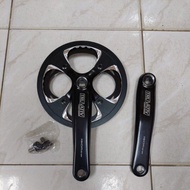 CRANK  SET ALLOY 42Tx175MM BLACK