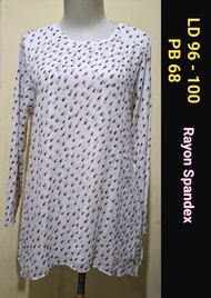 Blouse Blus atasan wanita Preloved Impor