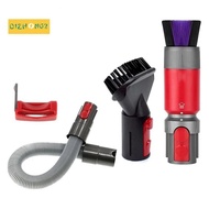 Traceless Soft Brush Head and Hose Tool Accessories for Dyson V7 V8 V10 V11 V12 V15 Vacuum Cleaner Dust Removal Brush Accessories LRES