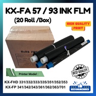 20 ROLL COMPATIBLE Panasonic KX-FA57E Fax Ink Film FHD 331 332  352 353 FP 341 342 343 361 362 363 7