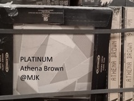 Keramik Lantai 40x40 Kasar PLATINUM Athena Brown