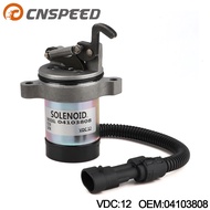 For Deutz F3L F3M F4L F4M 1011 2011 (Cable Length: 21.5cm / 8.46 inch)  04103808 Fuel Shut Off Solen