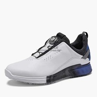 [ECCO] Men's golf Shoes Cowhide Leather Shoes golf Anti-slip Grip Fixed Spikes Sports Shoes Men's Sh