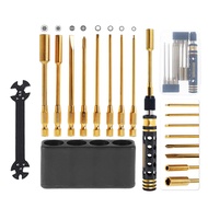 9 in 1 RC Tool Kit RC Car Tool Kit RC Hex Driver Screwdriver Set for RC Car Hobby Tools