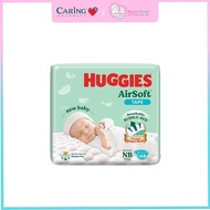HUGGIES AIR SOFT DIAPERS NB 68S