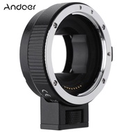 Andoer Auto Focus AF EF-NEXII Adapter Ring for Canon EF EF-S Lens to use for Sony NEX E Mount 3/3N/5N/5R/7/A7/A7R/A7S/A5000/A5100/A6000 Full Frame
