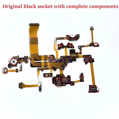 New Original Black socket Top Cover Mode Dial Button Flex Cable For Sony ILCE-7RM2 A7II A7S II A7R I