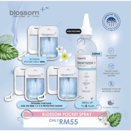 【Free Gift】 Pocket Spray Set Blossom Lite Reusable &amp; Refillable Hand Sanitizer Toxic Free Skin Safe 100%正品无酒精消毒液