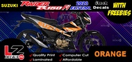 Suzuki Raider R150 Fi (2023) ECSTAR Motogp Stock Decals / Stickers with Freebies