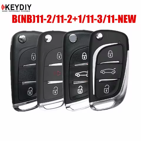 5pcs,KEYDIY KD B11-2/B11-2+1/NB11-3/NB11-2/NB11-3-NEW Universal DS Remote Car Keys for KD-MAX/KD-MAX