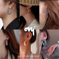 92.5% Silver Stud Earrings Multi-Colored Fashion Colorful