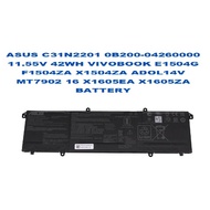 ASUS C31N2201 0B200-04260000 11.55V 42WH VIVOBOOK E1504G F1504ZA X1504ZA ADOL14V MT7902 16 X1605EA X