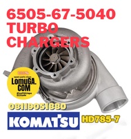 6505-67-5040 TURBOCHARGER LH 6505675040 KOMATSU HD785-7