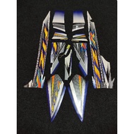 Striping sticker grapic list body yamaha f1zr fizr 2004 stripingbiru f1zr 2004 biru