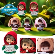 Monchichi Plush Doll Keychain Bag Pendants Plush Cute Toy Children Puppet K6l8