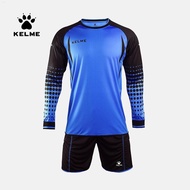 KELME Kelme ชุดสูทแขนยาวชุดผู้รักษาประตูการแข่งขันฟุตบอลอย่างเป็นทางการชุดผู้รักษาประตูฝึกเกมกำหนดเองโอกาส