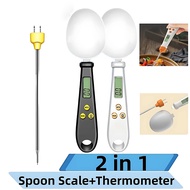 2 in 1 Portable LCD Digital Kitchen Scale Measure Spoon Gram Flour & Cereal Food Spoon Weight Coffee