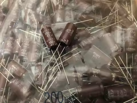 2024 10pcs NEW NIPPON KXJ 200V47UF 10X20MM NCC electrolytic Capacitor 47UF 200V CHEMI-CON 47uf/200v