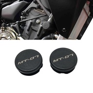 MT07 XSR700 Tracer700 Frame Hole Cover Caps Plug Decorative Frame Cap Set For Yamaha MT 07 Tracer 70