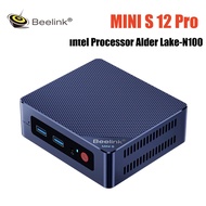 Beelink Mino 12 Pro Mini PC In processor Alder Lake N100 Windows 11 16GB DDR4 500GB wifi6 bt5.2 Desktop Gamer computer