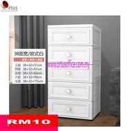 *Limited Offer* 5 Tier Plastic Drawer Cabinet - European Design / Plastic Cabinet / Plastic Drawer
