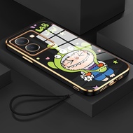 Casing HP For VIVO Y36 4G Y36 5G Y27 5G Y27s Y77T Y35 4G Y35 5G Y16 Y56 5G Case Casing Happy Little 