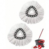 1/2pcs Replacement Mop Heads, Compatible With O-Cedar/ Easywring Spin Mops, 2pcs Super Microfiber Mo
