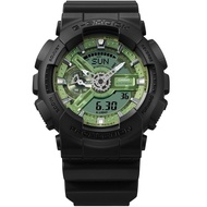 5Cgo CASIO G-SHOCK series pointer digital electronic watch GA-110CD-1A3/GA-110CD-1A9/GA-110CD-1A2 fresh and simple men’s watch【Shipped from Taiwan】