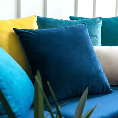 Velvet Cushion Cover Decorative Nordic Throw Pillow Cover for Living Room Sofa Home Decor Pillow Cas