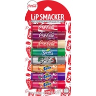 Lip Smacker Coca-Cola Flavored Lip Balm Coke, Cherry Coke, Vanilla Coke, Sprite, Root Beer, Orange, 