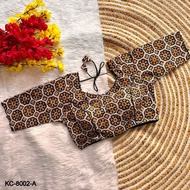 S TO L Cultural Charm Pure Ajrakh Cotton Blouse