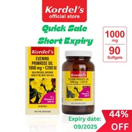 (EXP:09/2025)Kordel's Evening Primrose Oil 1000 mg + E200 IU 90 (EXP:09/2025)