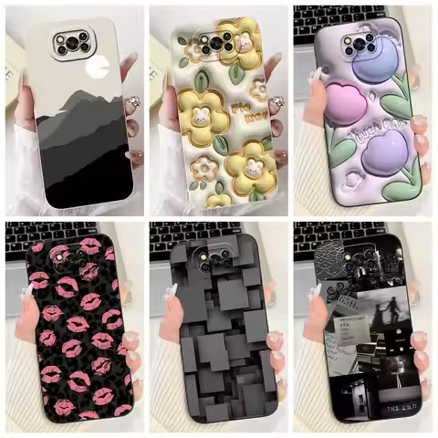 For Xiaomi Poco X3 Pro Case Fashion Painted Phone Cover For Xiaomi Poco X3 Pro Soft Silicone Shockpr